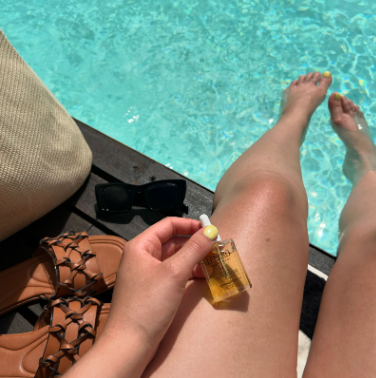 Cuticle Oil on Vacation
