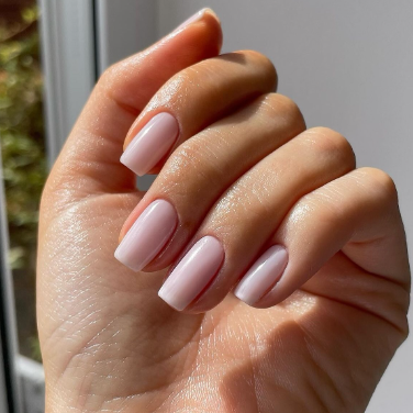 Clean Girl Light Pink builder Gel Manicure